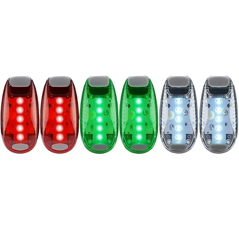 

【SPECIAL】Marine Waterproof And Easy To Clip Kit, 1 Set/6 Pcs Bicycle LED Safety Light, Marine Navigation Light For Kayak