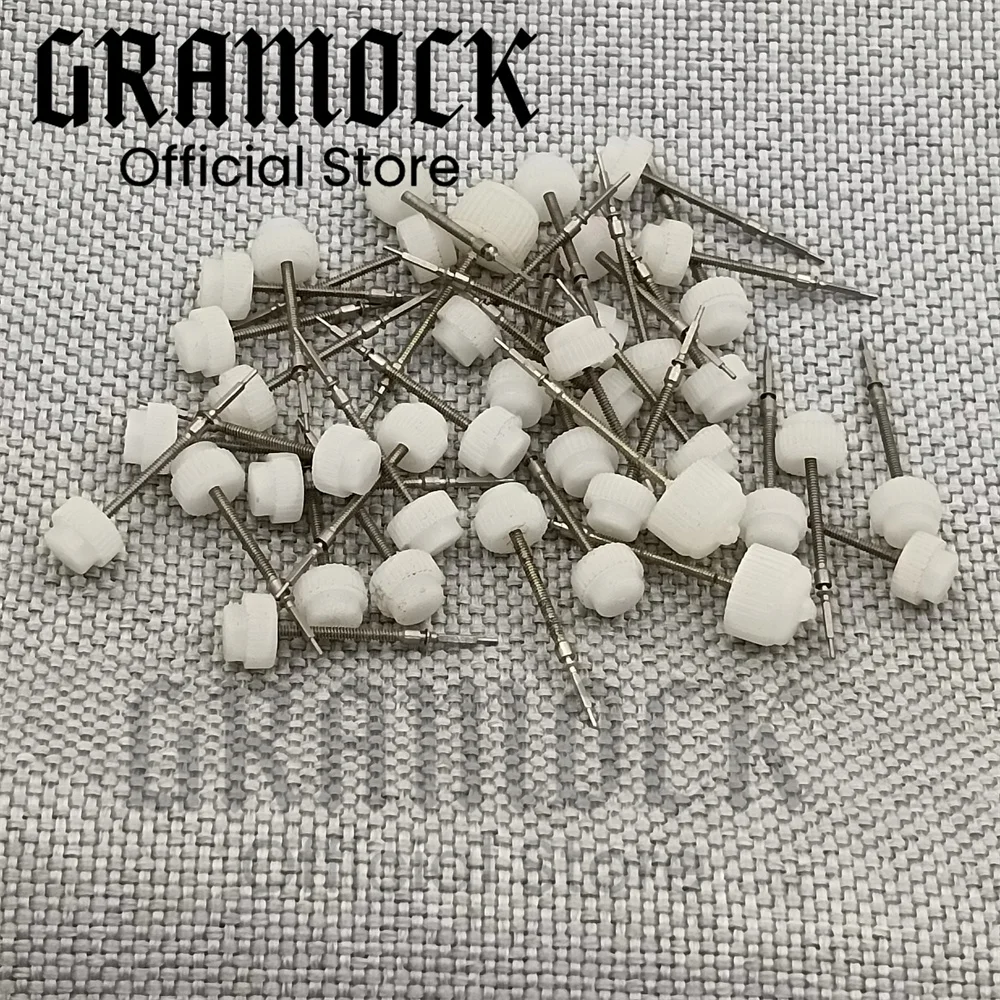 Часы с механизмом серии Gramock 3804 5833A, стальной стержень, заводная головка, детали часов