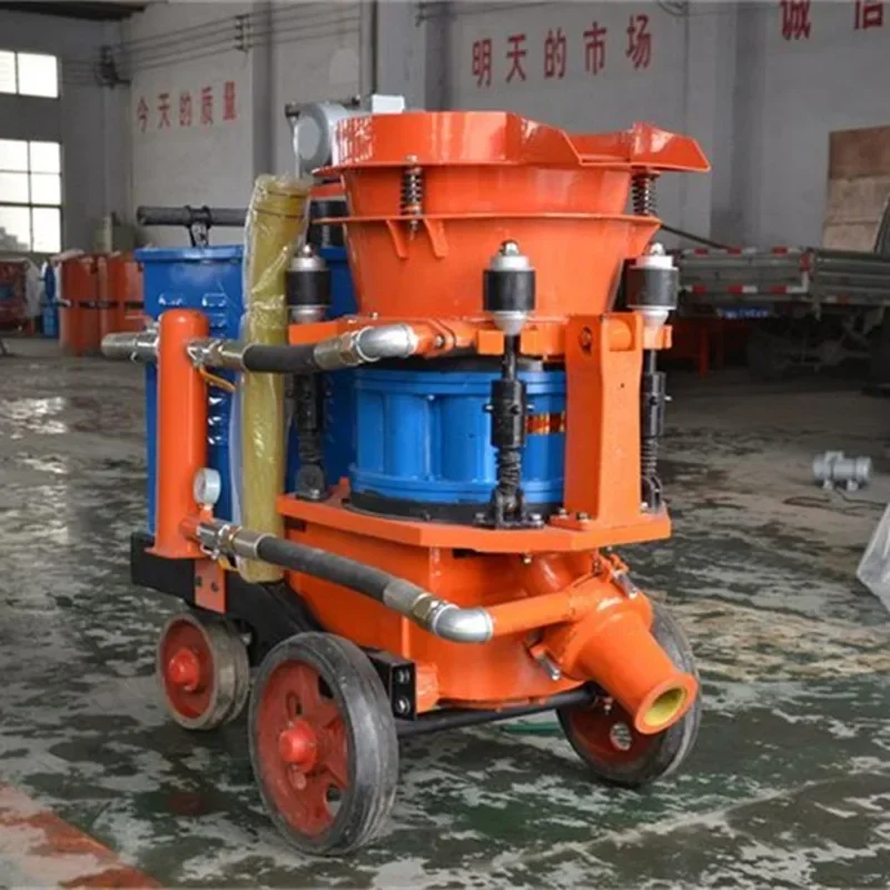 High quality orange concrete sprayer electric