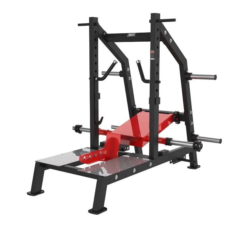 

Тренажер для ягодиц с нагрузкой на дисках Factory Sales Plate Loaded Rhino Belt Squat Equipment