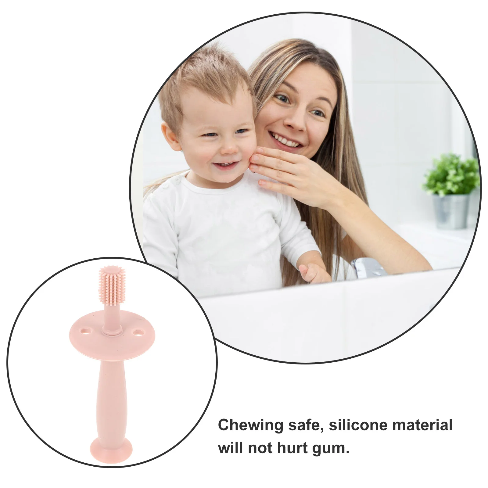 Bristles Toothbrush Toothbrushes Baby Training Toddler?toothbrush? Oral Care?brush Silicone for Children