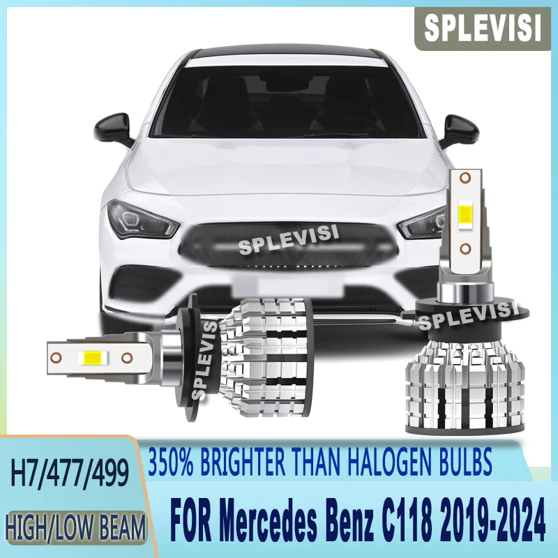 

Быстрая установка, вибрационно-стойкая стабильная производительность, светодиодный ВЫСОКОЙ/НИЗЕЛЕННЫЙ ВЕСИПЕД H7 для Mercedes Benz C118 2019 2020 2021 2022 2023 2024