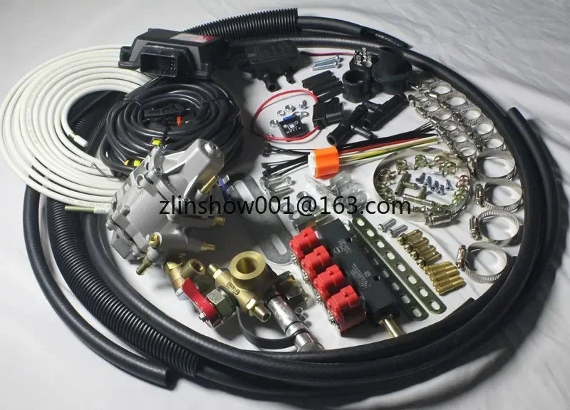 Car CNG  conversion kit  AEB MP48 ECU style 4Cly   petrol to gas conversion equipment