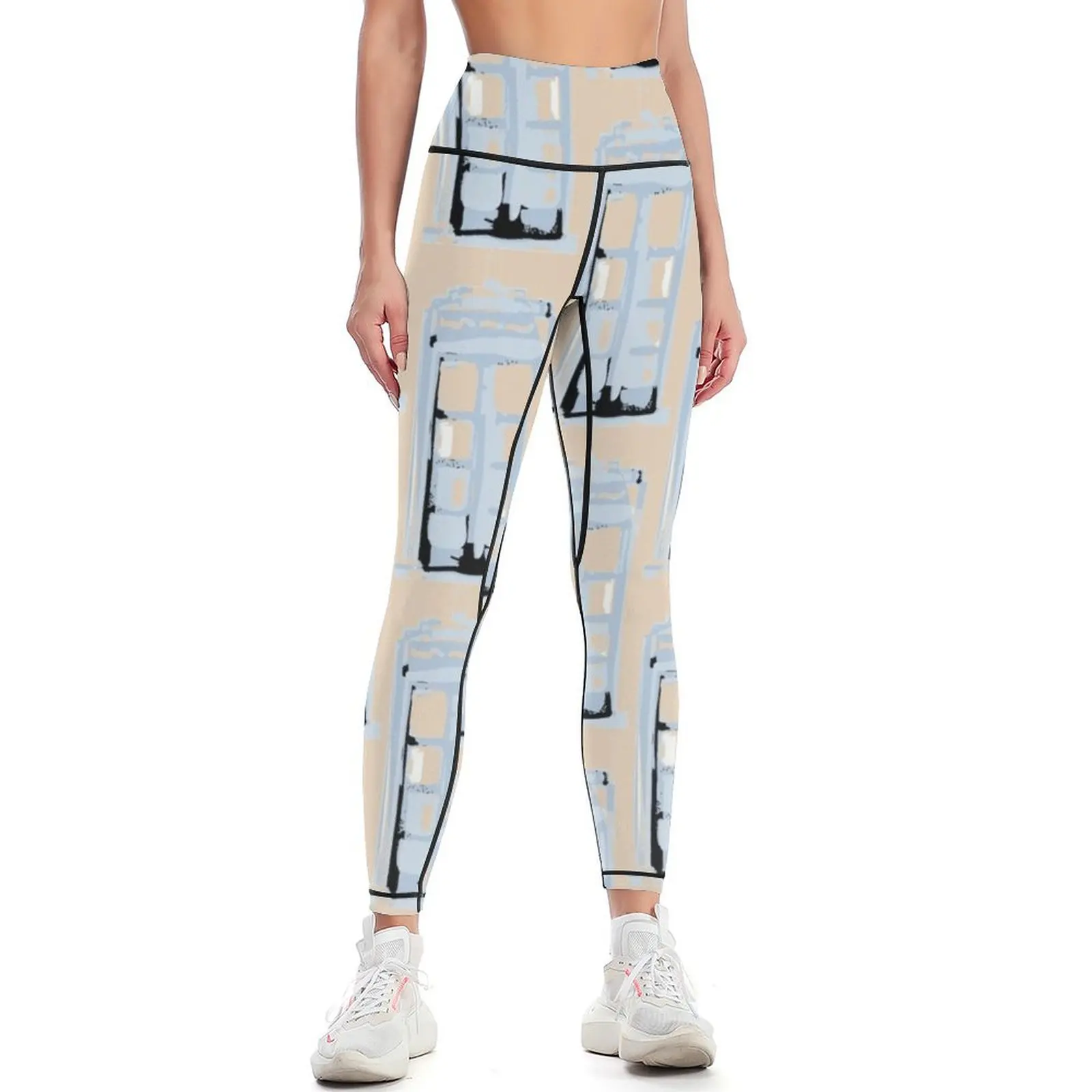 

Blue Phone Box - Eyesasdaggers Leggings harem pants Jogger pants Womens Leggings