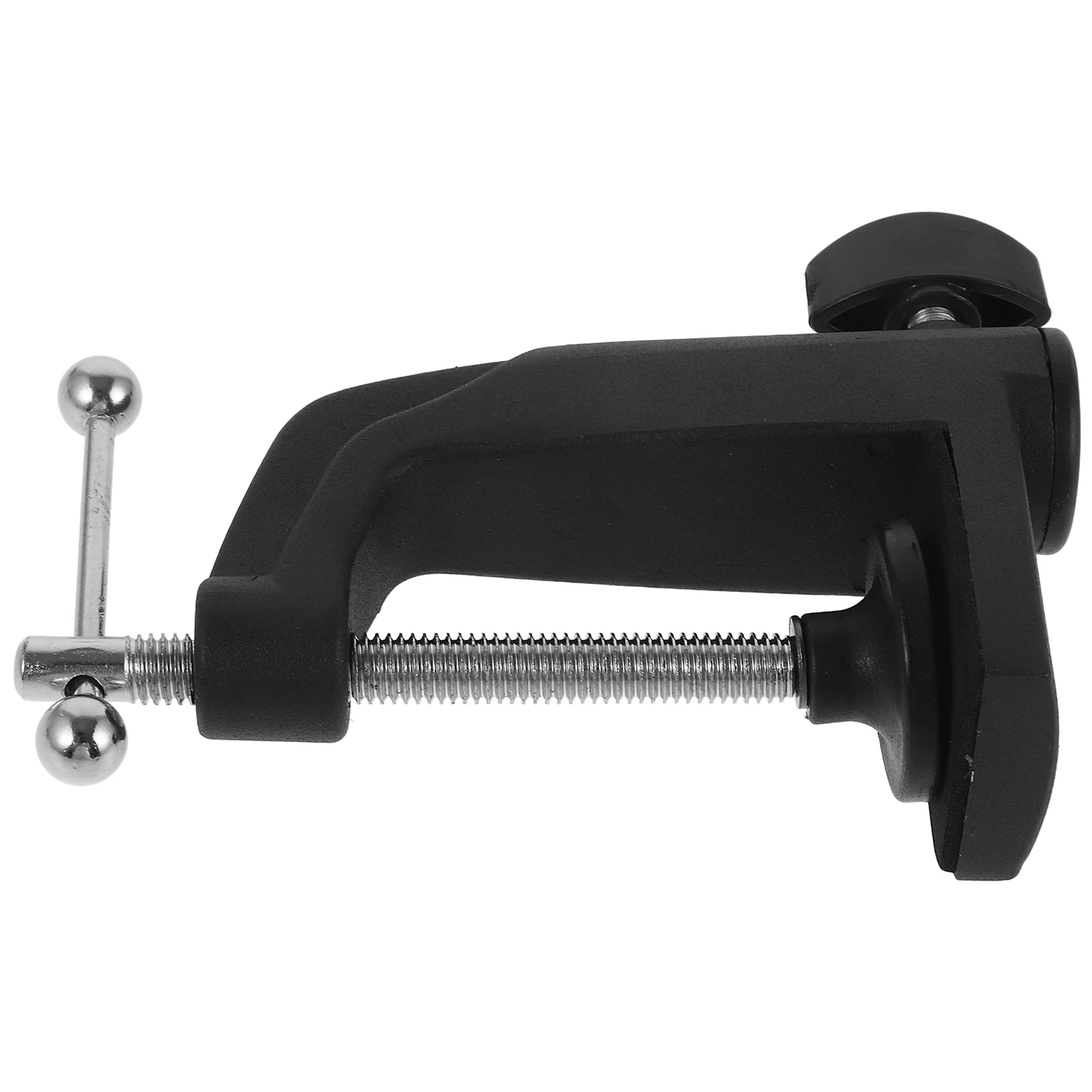 

Table Mount Clamp for Microphone Adjustable Heavy Duty Metal Desk Mic Clamp Holder for Suspension Boom Arm Stand