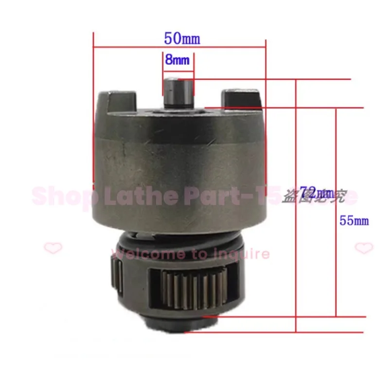 for Deli Auto Repair Wrench Accessories High Torque Impact Block Assembly Output Shaft