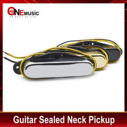 Guitar Sealed Neck Pickup for FD TL Tele Guitar Replacement Black/Gold/Chrome