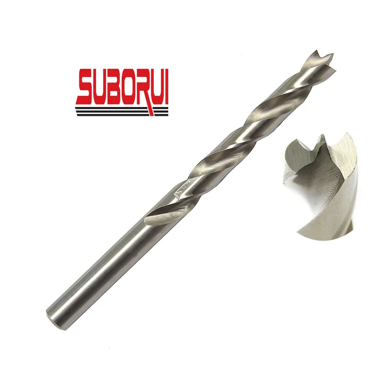 Broca Brad Point de 8 mm para perfuração de precisão de madeira