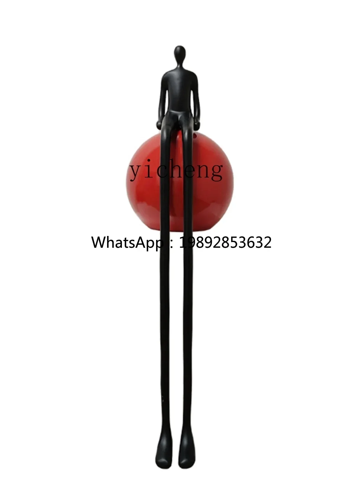 

Sculptured Ornaments Abstract Character Sales Office Light Luxury Floor Art Decoration