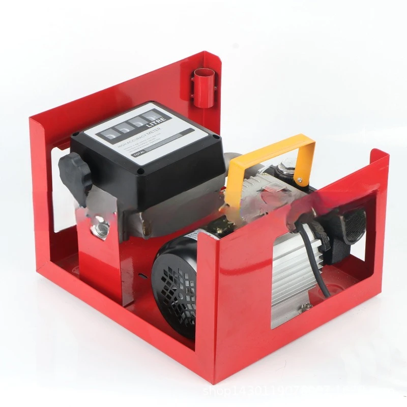 Vehicle Tank Truck Fuel Dispenser 12V24V220V High Flow Meter Electric Pump Diesel Auto Kit Durable Explosion-Proof Portable