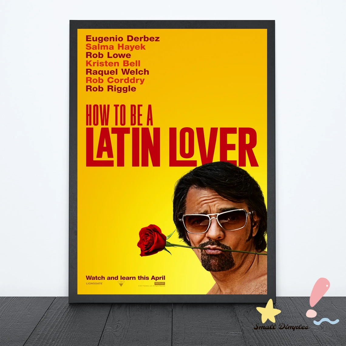 How To Be A Latin Lover Movie Poster Canvas Art Print Home Decoration Wall Painting ( No Frame )