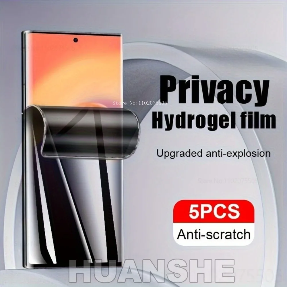 

5Pcs Anti-peep Privacy Hydrogel Screen Protector for Google Pixel 9 Pro XL 9a 8a 7a 7 Pro 6 Pro 6a 5a 3a 4 XL