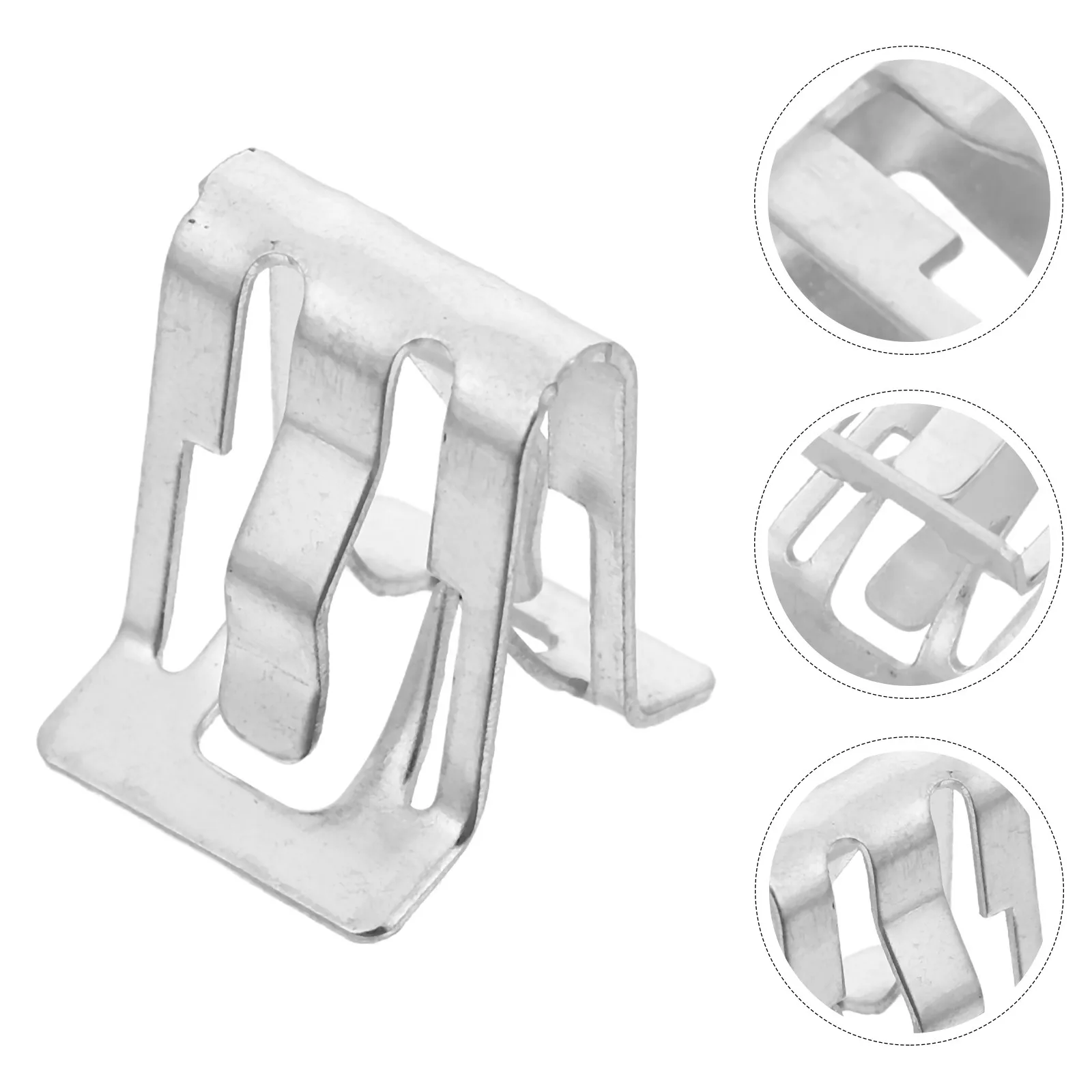 

100 шт. универсальных высокопрочных металлических крепежных элементов для ремонта панелей приборной панели и консоли