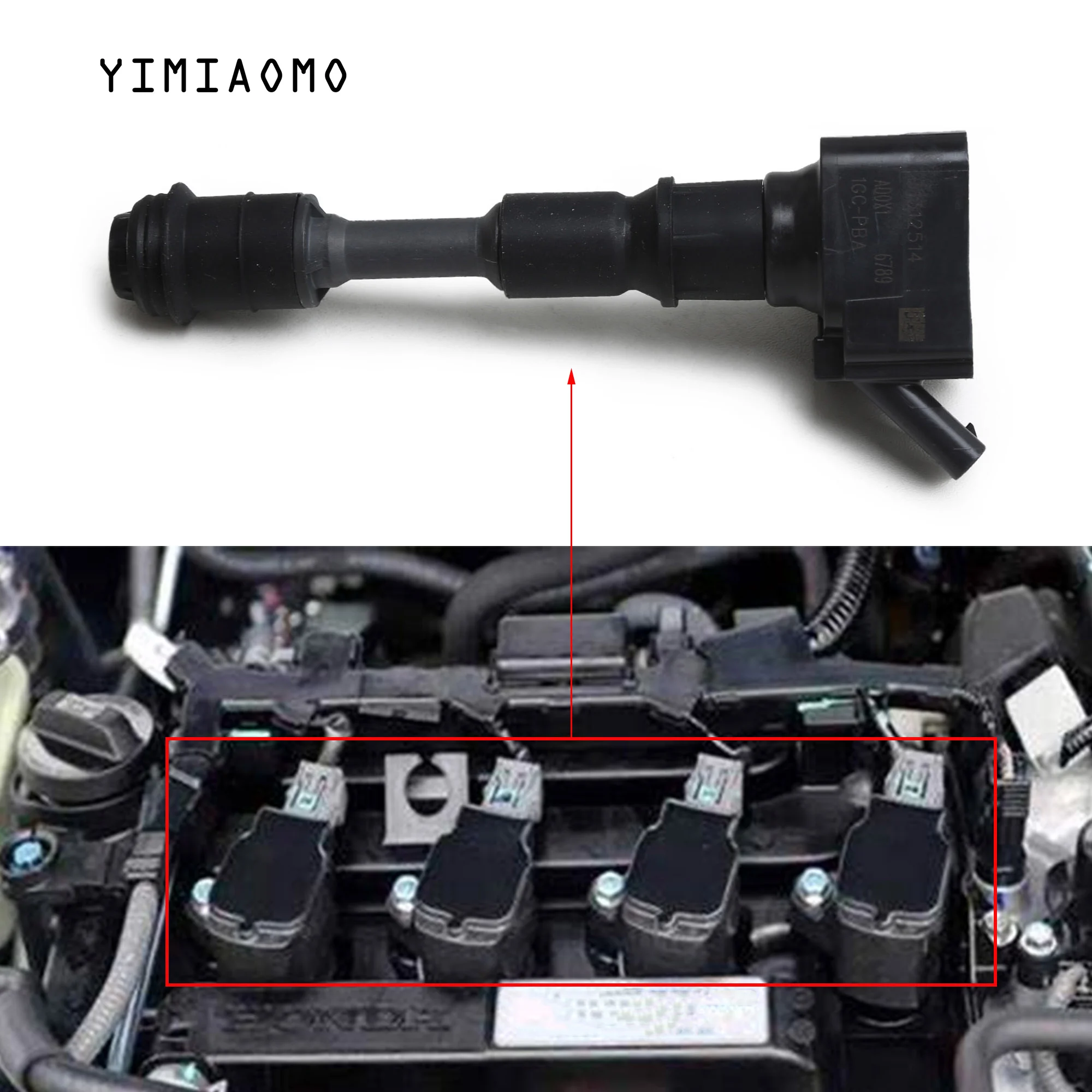 

31312514 Ignition Coil For Volvo S60 2015-2018 S90 V40 Hatchback V60 2.0 Turbo Kinetic Momentum V90 XC40 2018-2022 XC60 31358940