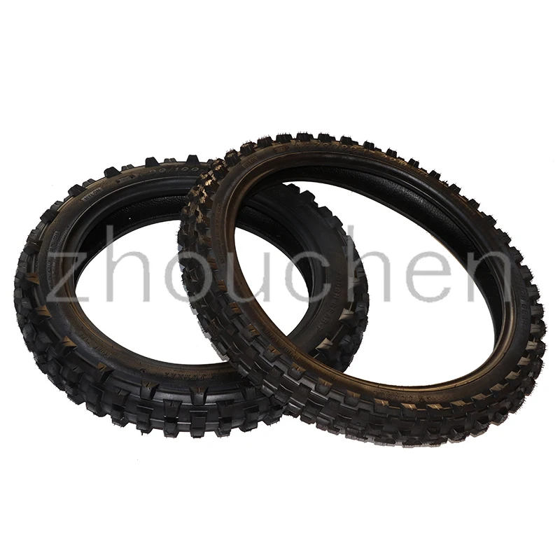 Off-road motorcycle parts tires front tires 70x100-17 inch rear tires 90/100-14 inch inner and outer tires