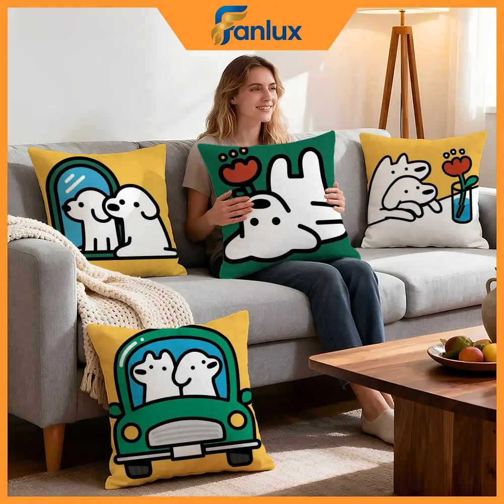 Funda de cojín Star Matsui, 4 piezas, fundas decorativas, funda de cojín suave para decoración de sofá, fundas de almohada de 40x40 y 45x45