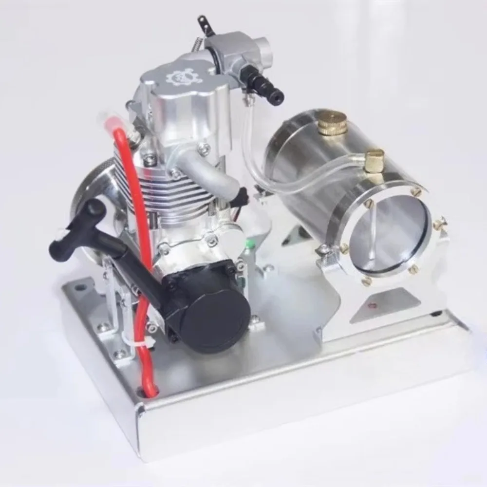 8CC Single-cylinder RC Assembly Four-stroke Metal Engine Physical Model Scientific Experiment Teaching Aid - view 5