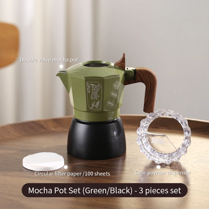 Green Black 3pcs