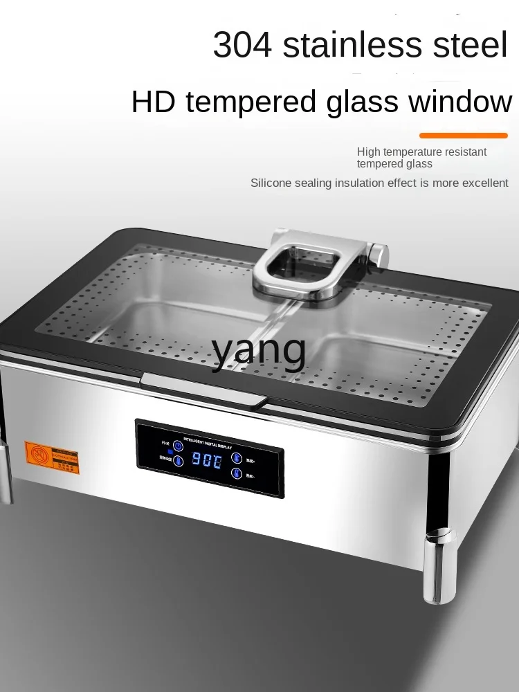 CX Buffet Maintaining Furnace Electric Heating Tableware Fireless Cooker.