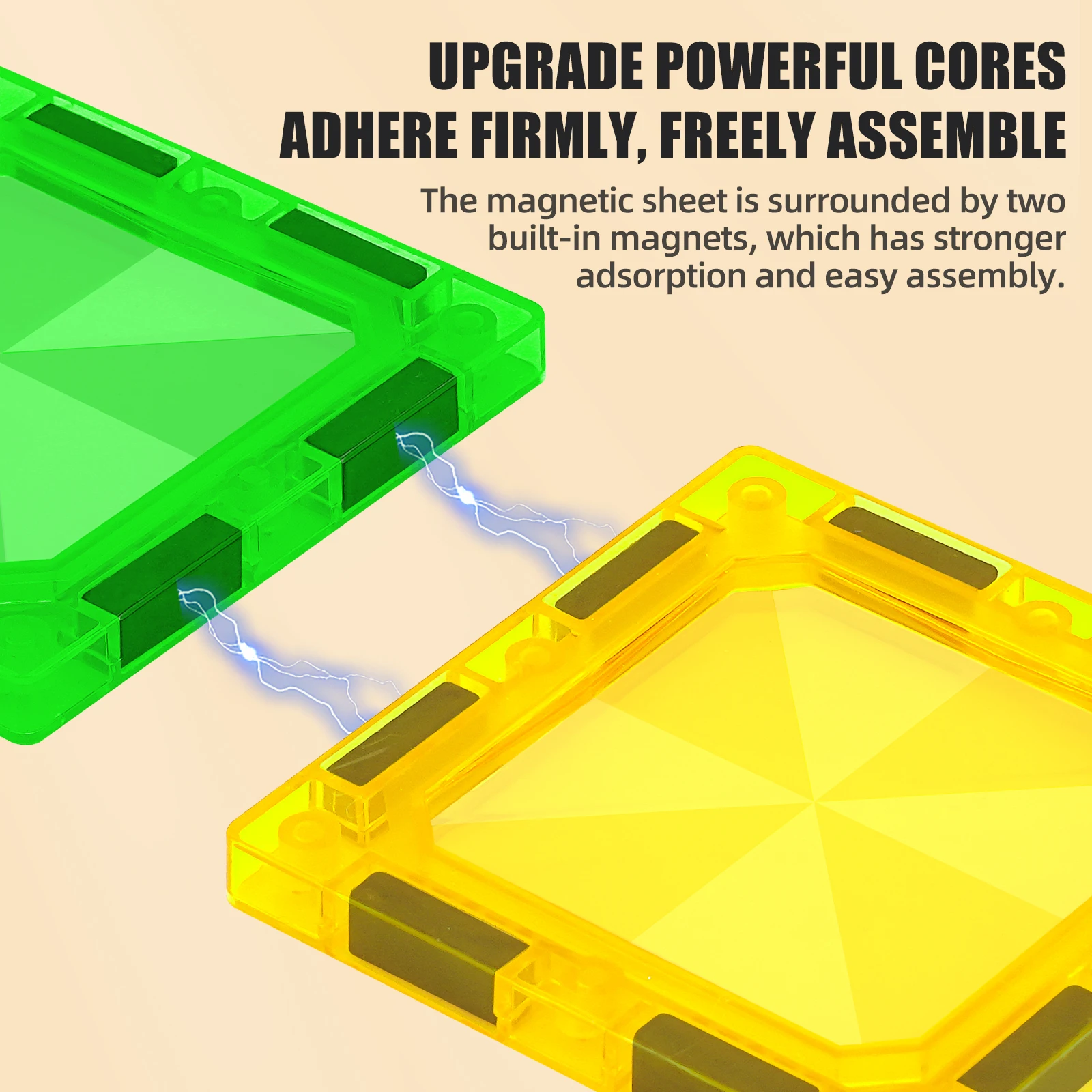 子供用磁気シートカラーウィンドウトラックビルディングブロック迷路磁気吸着組み立てパイプラインボールパズルおもちゃ