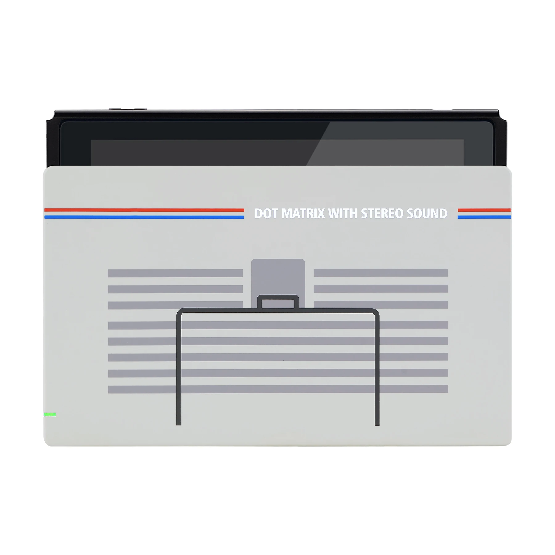 Extremate Faceplate DIY untuk Nintendo Switch Dock, pegangan DIY pengganti perumahan Shell-klasik 1989 GB DMG-01 Style