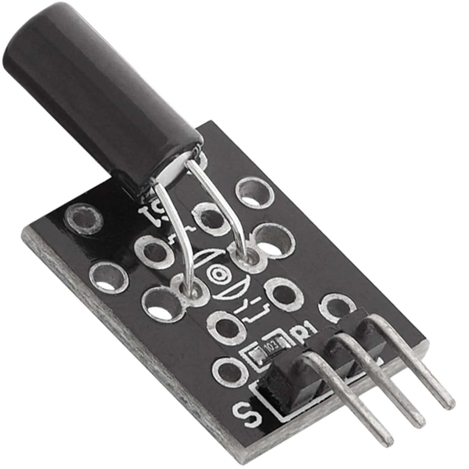 KY-002 Vibration Switch Sensor Module SW-18010P Shock Detection DC 3.3-5V 3-Pin
