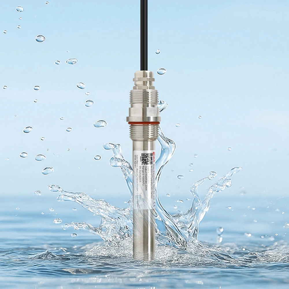 RIKA RK500-07A 4000NTU online real-time monitoring CIP measuring instrument, optical principle liquid turbidity sensor