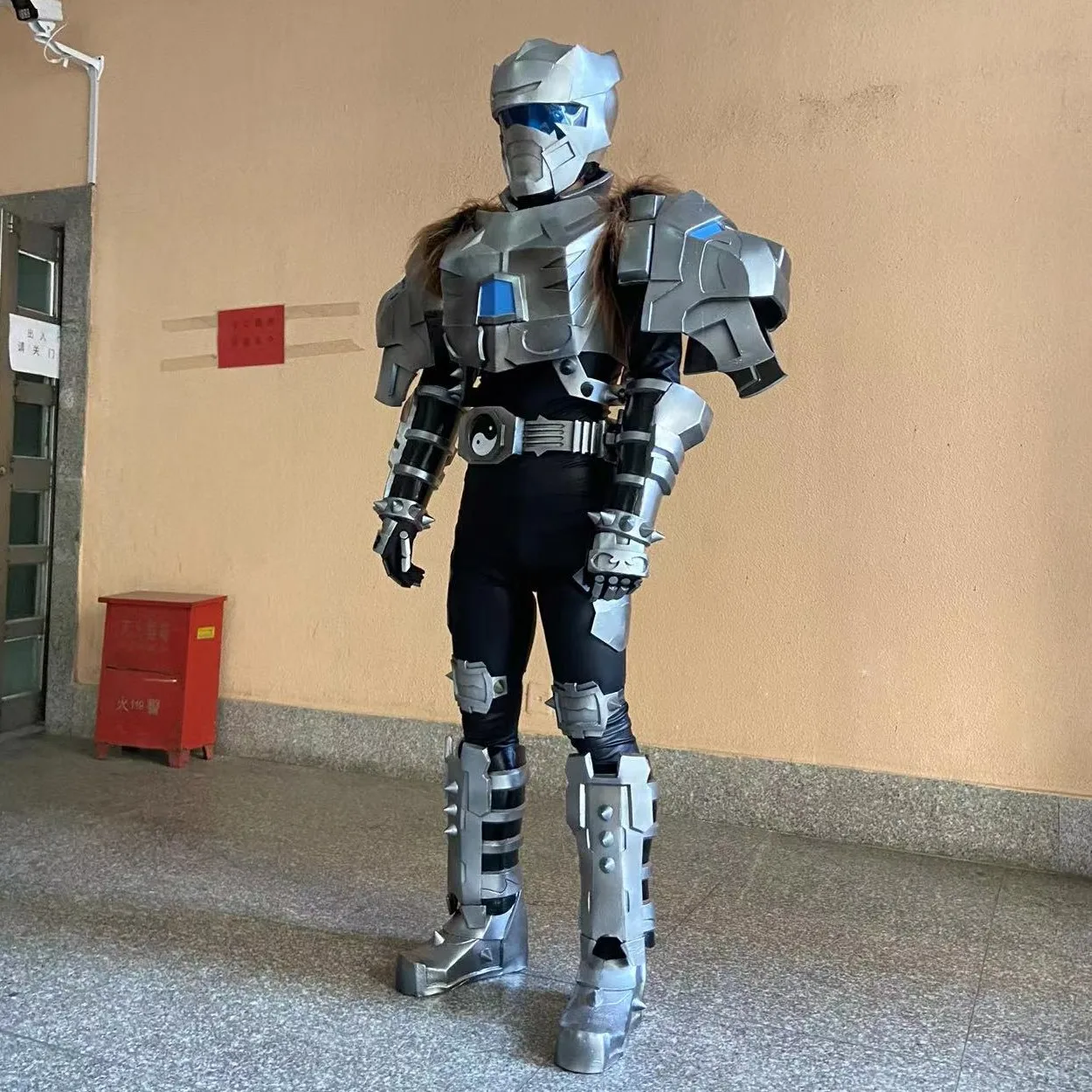 

Armor Hero Snow Mastiff Hero Cos Clothing Helmet And Armor Tailored Stage Performance Costumes And Props Human Wearable
