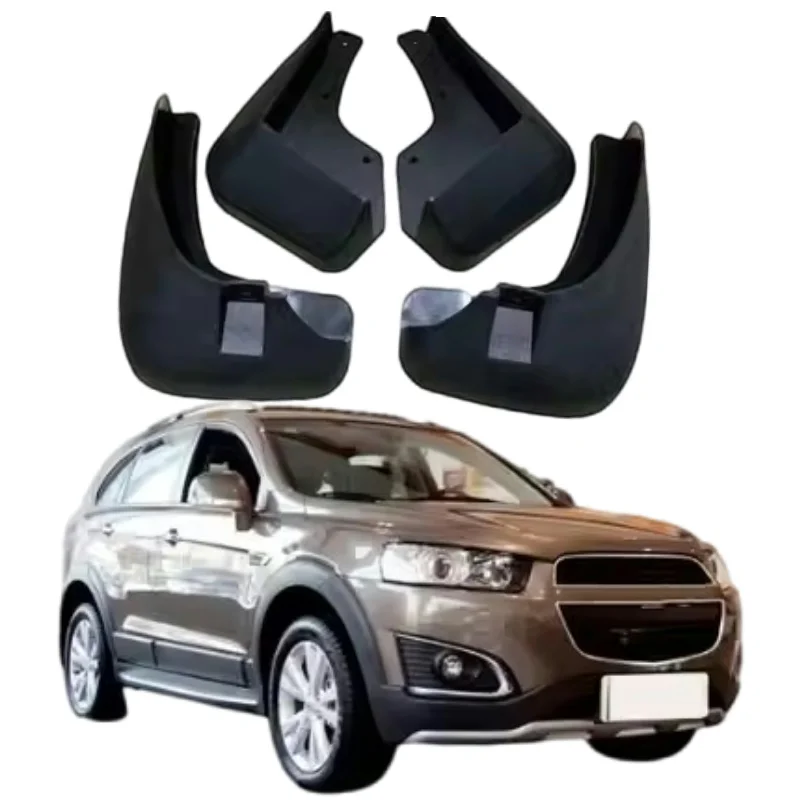 

Modification Car Accessories PP+TPR Car Mudguard Mudflaps Splash Guards Fender for Chevrolet Captiva Sport 2016-