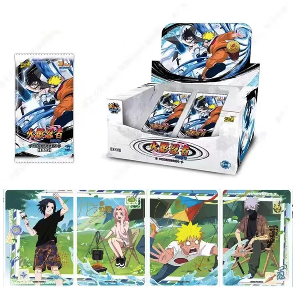 New Genuine Naruto T4W6 Card Box Anime Figures Rare Bp SE Collection Card Fight Chapter Pro Chapter Childrens Toy Game Card Gift