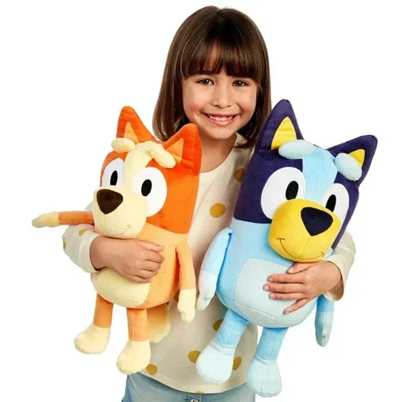 

Moose Bluey Stuffed Plush Cartoon Anime Animal Bingo Soft Cotton Plush Doll Toys For Kids Birthday Gifts Bluey And Friends