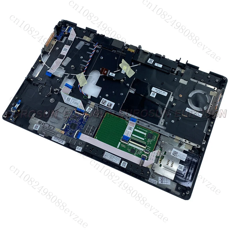 New For Precision 7550 M7550 Upper Case Keyboard Cover KB Bezel Touchpad 00DT37