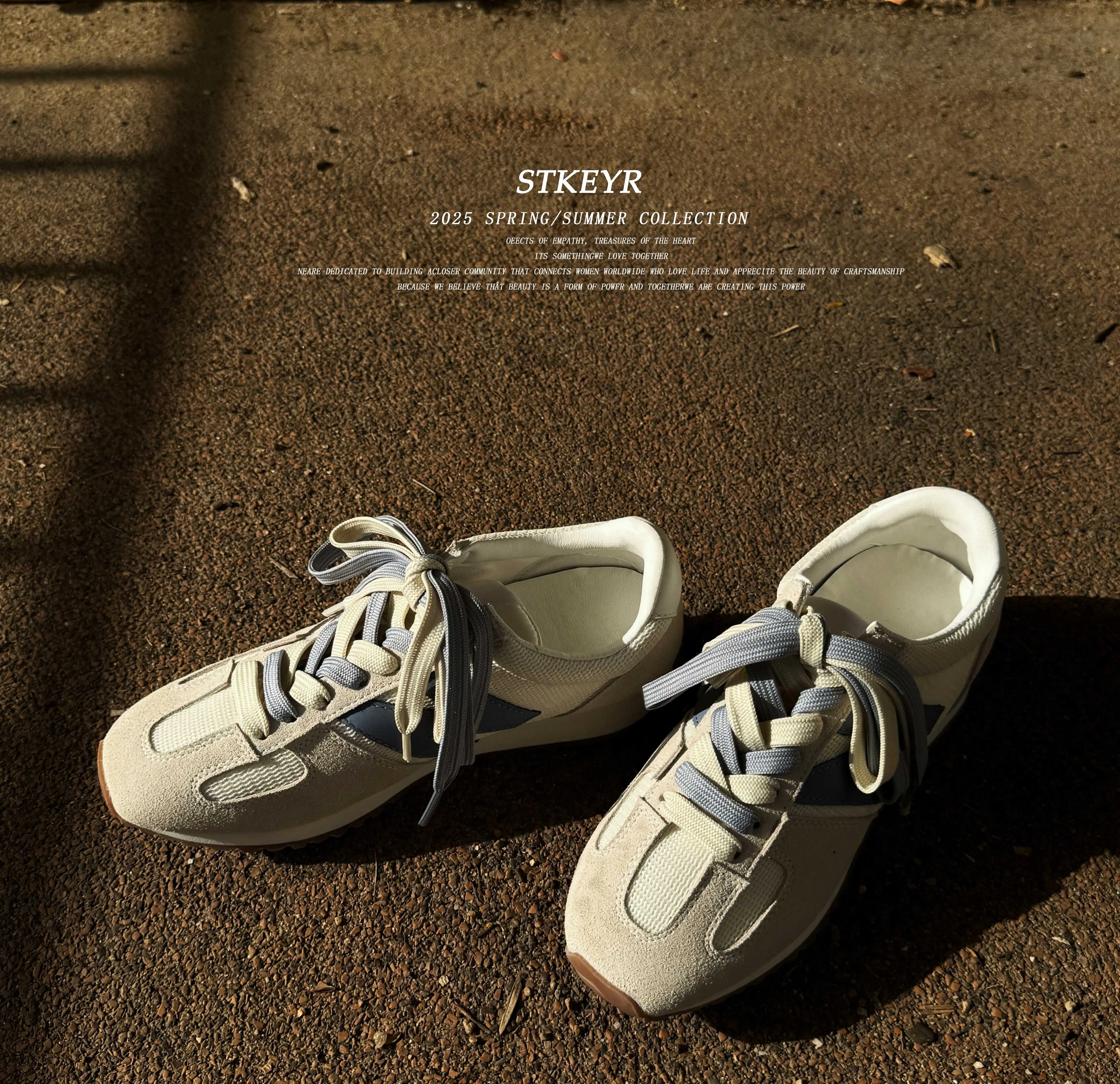 

Spring and summer mesh casual shoes internet famous color blocking breathable fashionable versatile height increasing