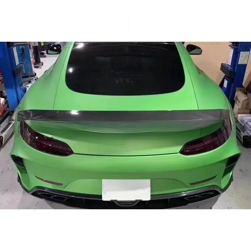 MSY Style Carbon Fiber Spoiler for GT GTC GTS GTR 2014-2023 Rear Trunk Spoiler Guide Wing Car Auto Parts