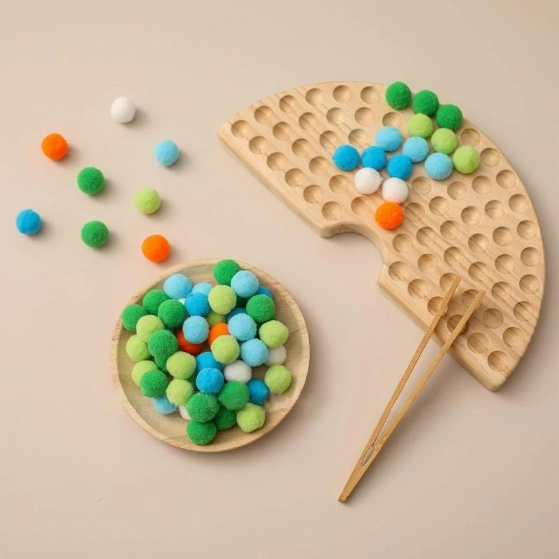 لعبة تعليمية لعبة الطاولة مجموعة مونتيسوري مضحك تحسين لوازم الذكاء 15UB #1