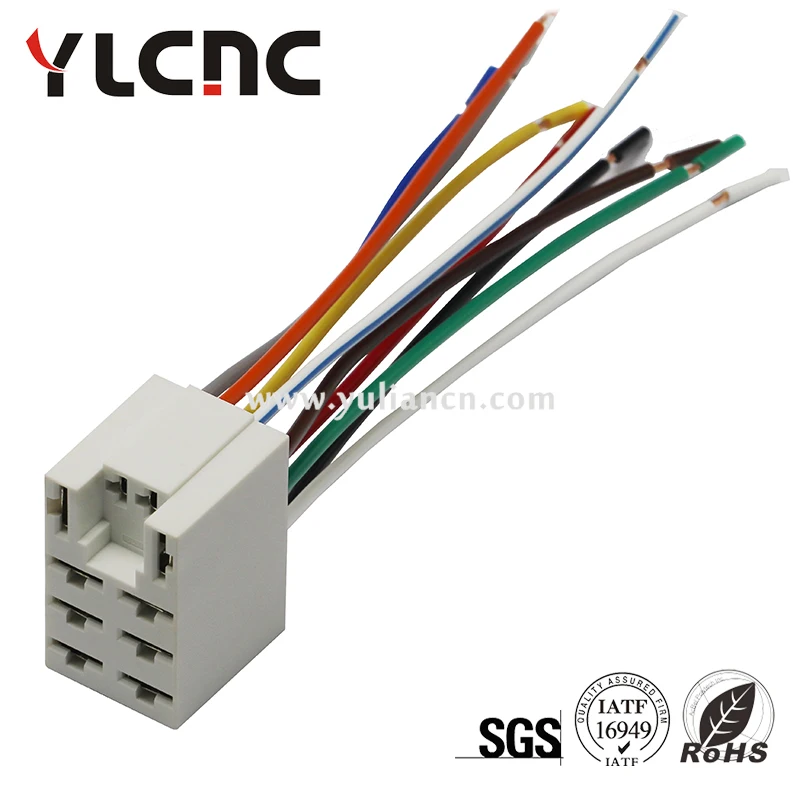 YLCNC factory direct sales 1Pcs 10Pin Lada Automotive Connector Wiring Harness Connector