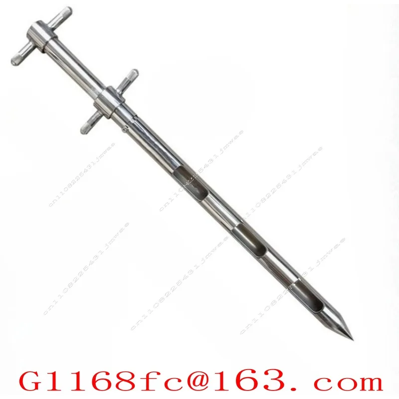 Stainless Steel Double Powder Sampling Tube Rotary Sampling Tube Cement Grain Solid Sampler