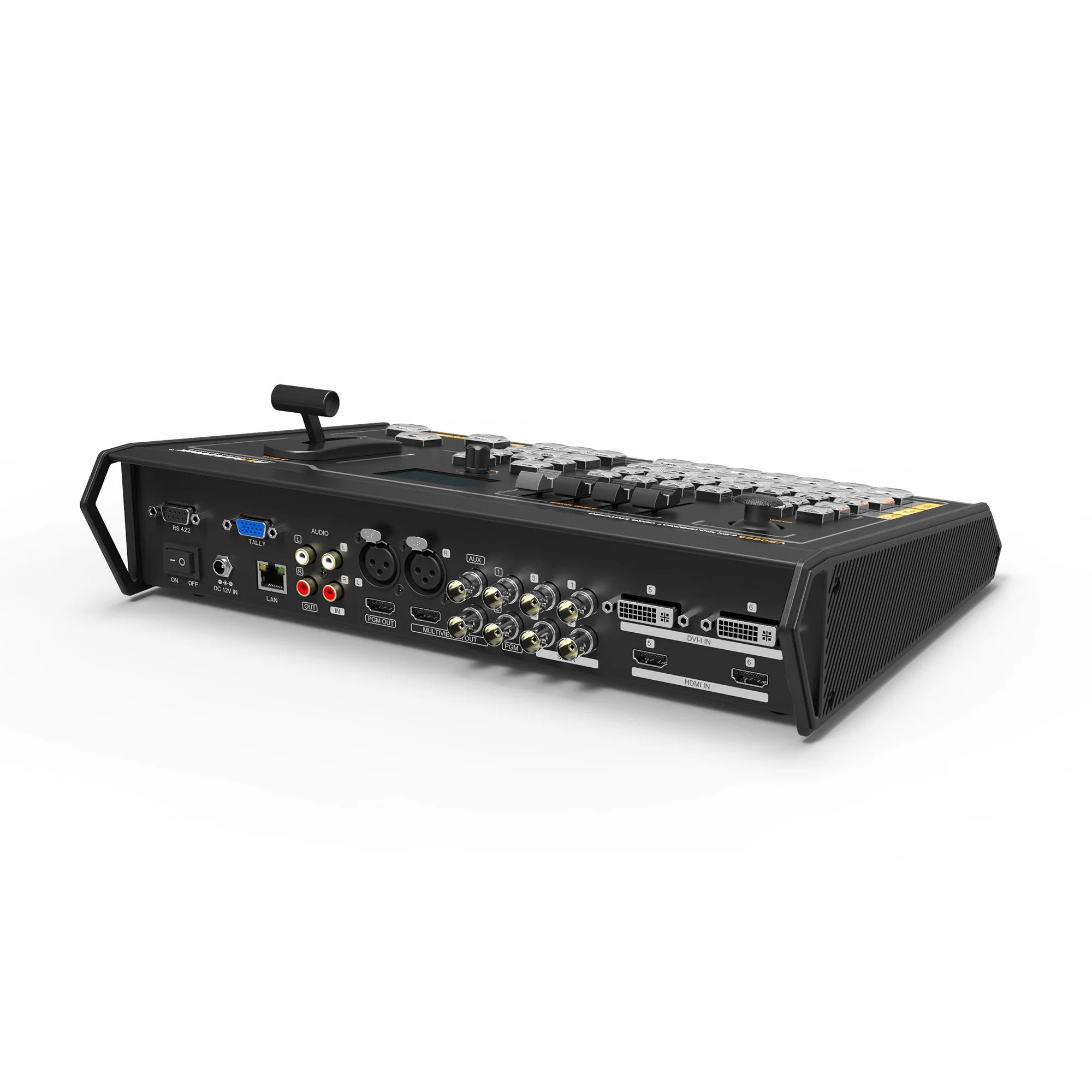 6 Channel Sd Card Record Hd Sdi Mixer Video Switcher