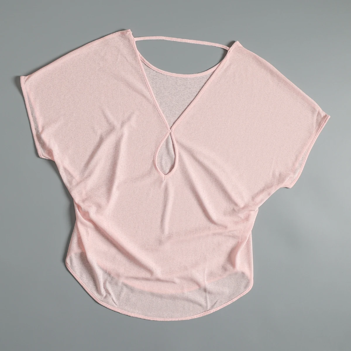 Sports short-sleeved shirt for women in summer loose breathable running training quick-drying top Pilates yoga fitness suit