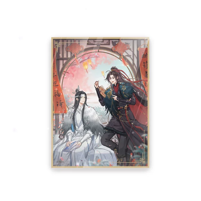 Sunsyea MDZS Mo Dao Zu Shi Official Merch TFXY Series Badge Acrylic Ornament Board Card Wei Wuxian Lan Wangji view 4