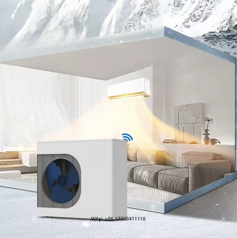 

Air to Water 75C R290 WRMepumpe Heat Pump 12KW Air Water Full DC Inverter Monoblock Wifi Controlled Water Heater