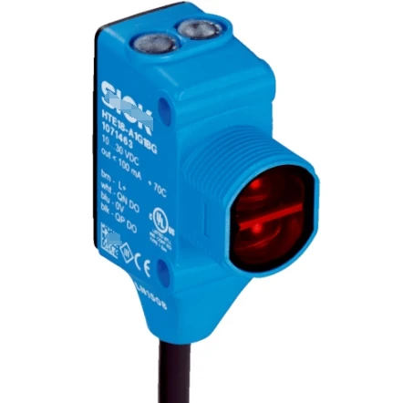 เซ็นเซอร์โฟโตอิเล็กทริกทรงกระบอกยี่ห้อ Si-ck รุ่น HTE18-P1G1BB ของแท้ใหม่เอี่ยม รับประกัน 1 ปี จากเยอรมนี