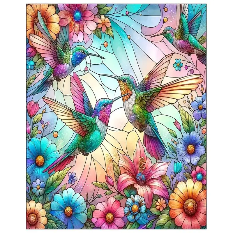 

SDOYUNO Diamond Painting Birds Full Square Round Animal Embroidery 5D DIY Painting Picture Rhinestones Handmade Gift