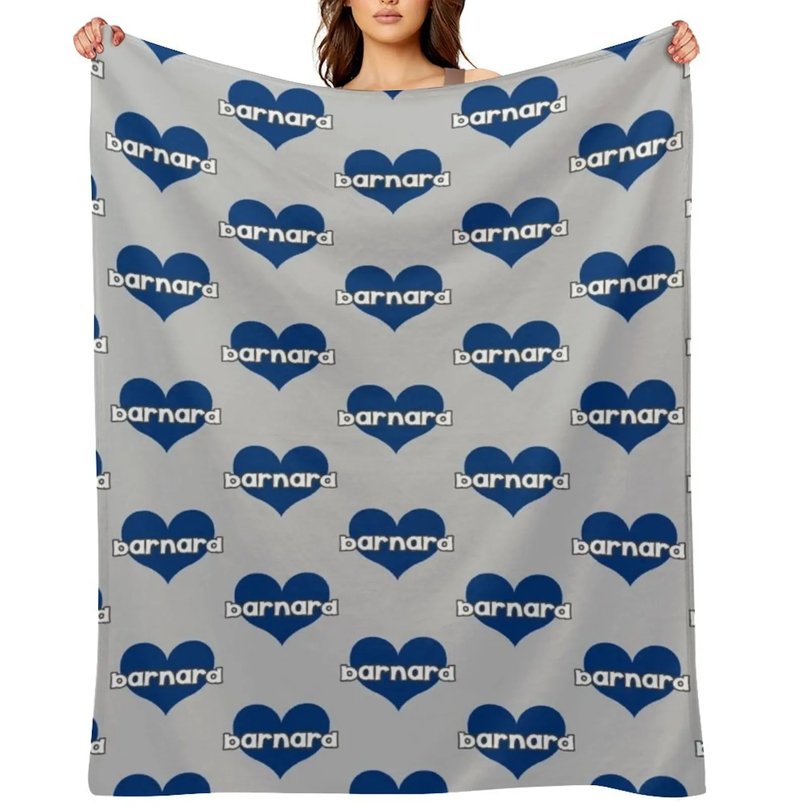 

Barnard Heart Throw Blanket Warm Weighted Luxury Travel Blankets