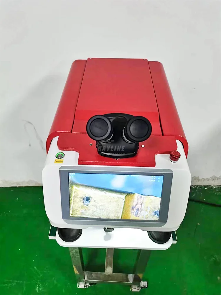 Mini Vibroscope Laser Welder for Metal Joining - close-up view