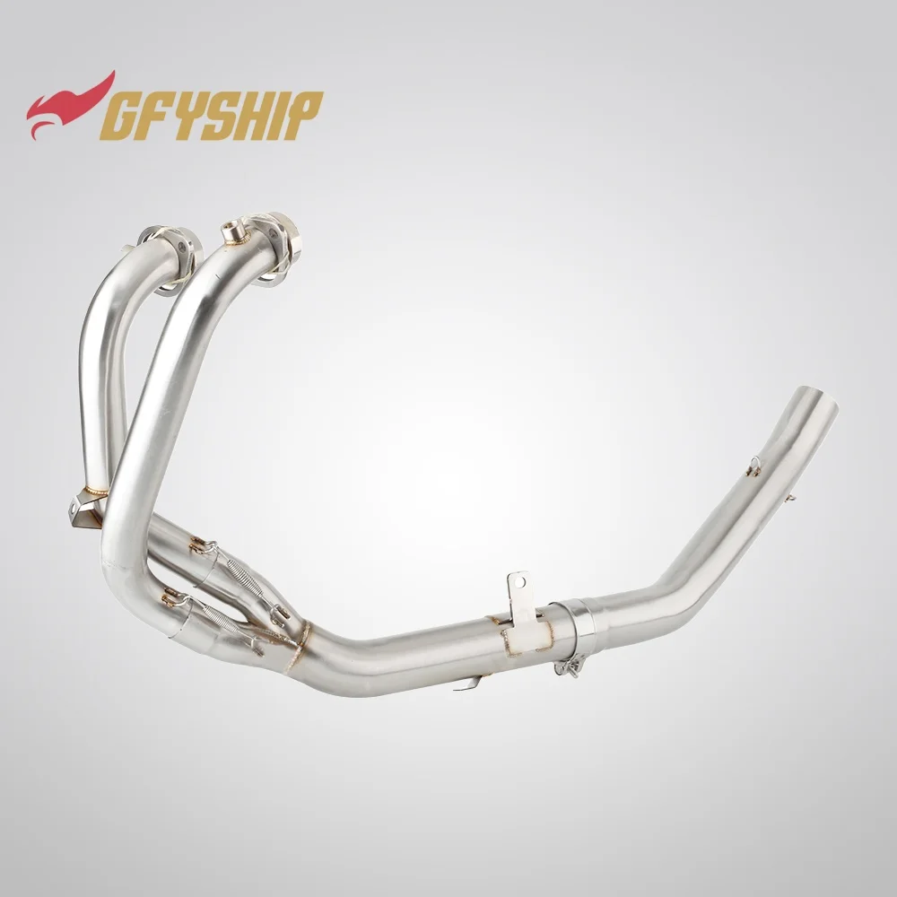 For APRILIA TUAREG 660 2021 2022 2023 Motorcycle Exhausts Middle Link Pipes Slip-on