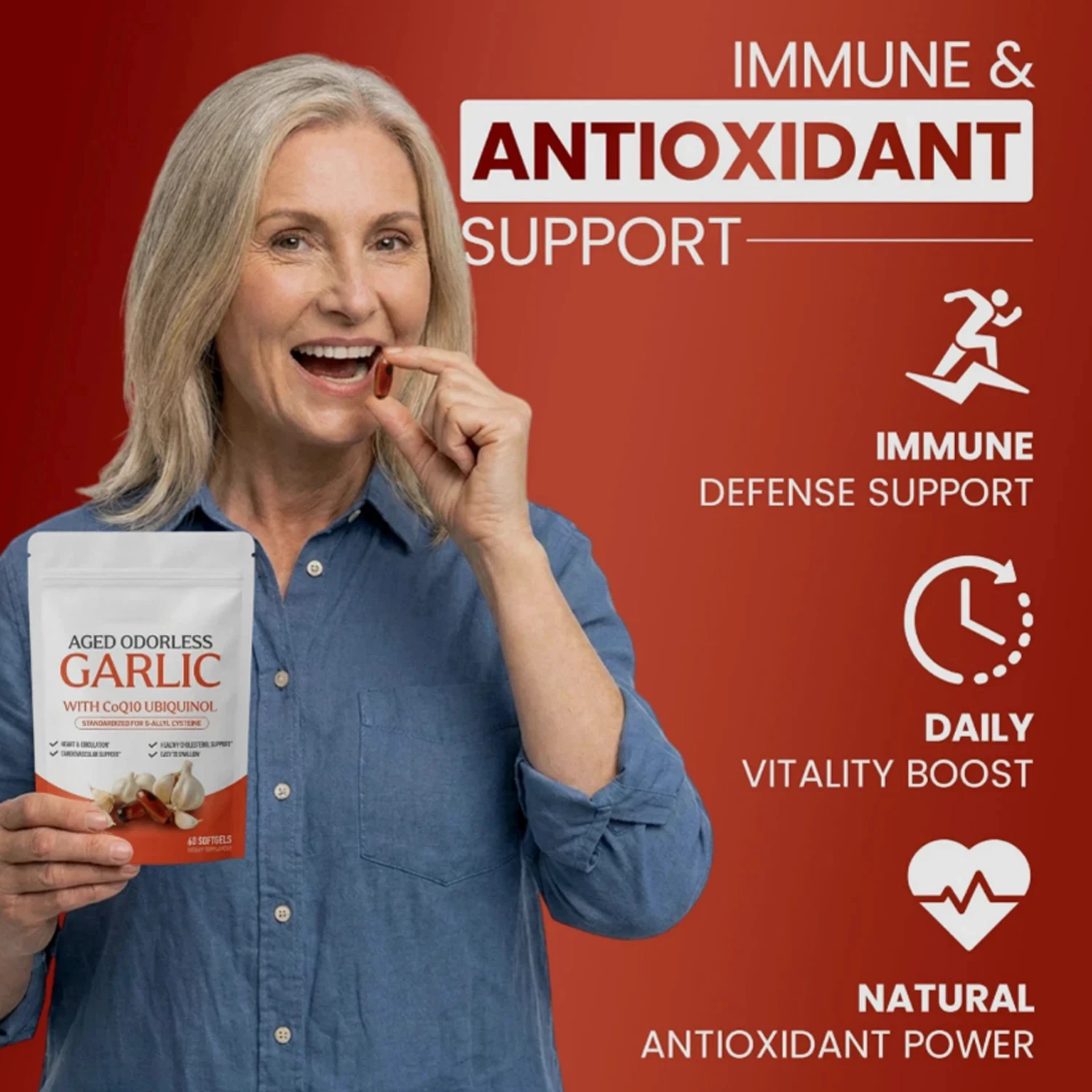 كبسولات هلامية من مستخلص الثوم - مراجعة Coq10 Ubiquinol Softgel وسعره