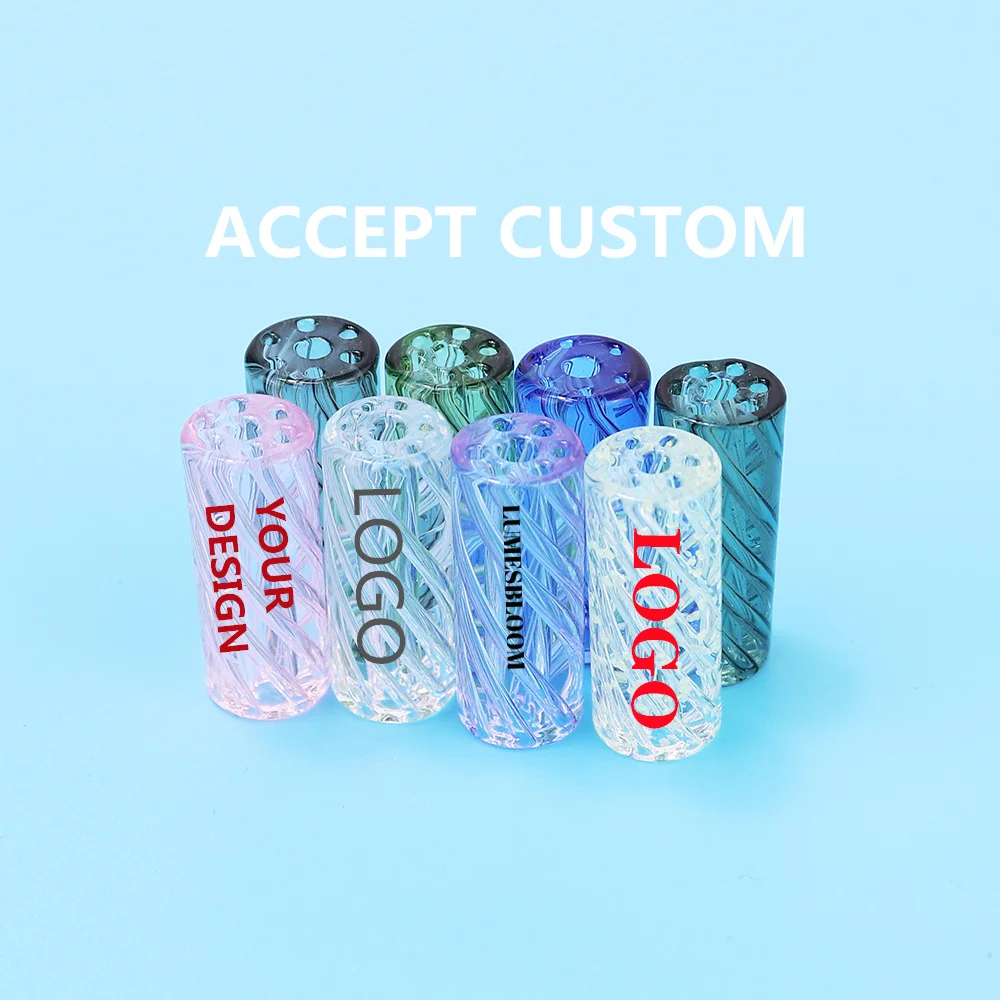 Short Straw Blank Glass Straws Custom Logo