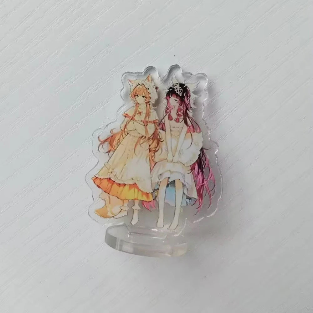 Game Genshin Impact Columbina Sandrone Cosplay Standing Plate Acrylic Stand Desktop Decoration Accessory Unisex Ornament Prop view 6