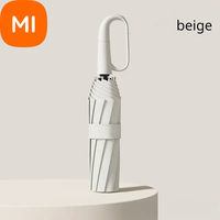 Xiaomi Auto Open/Close Windproof Umbrella with C-Ring - Heavy Duty Compact Travel All-Weather Rain & Sun Protection